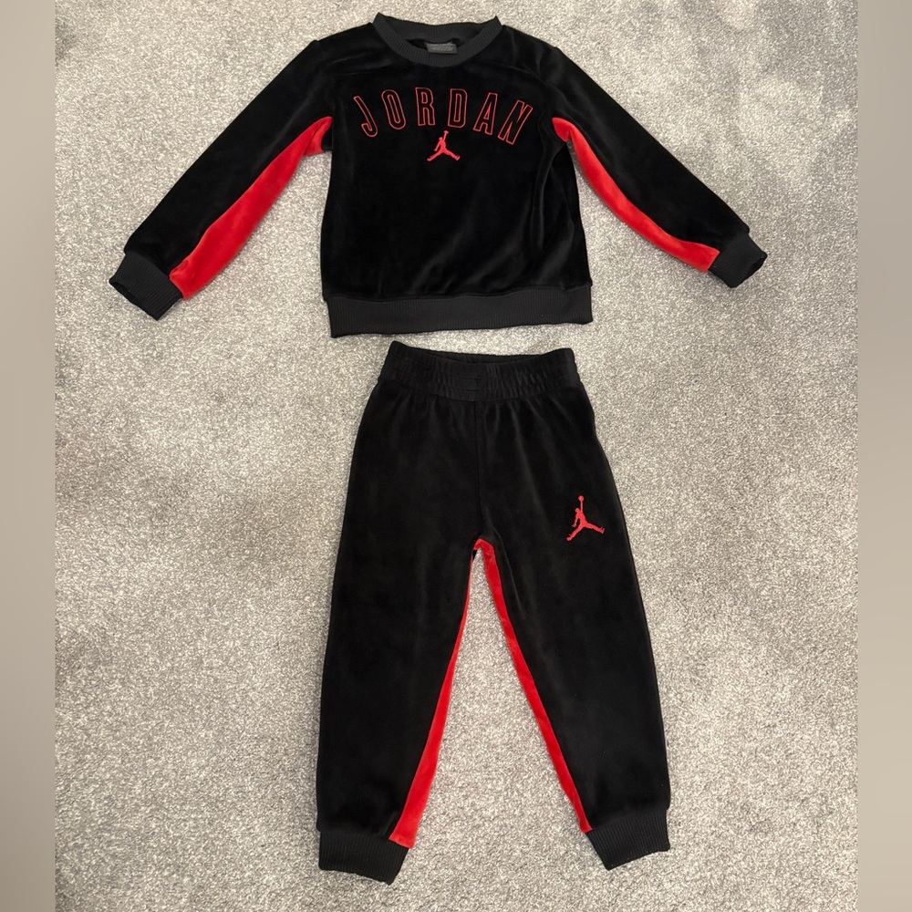 Jordan Velour Jogger Set for Kids